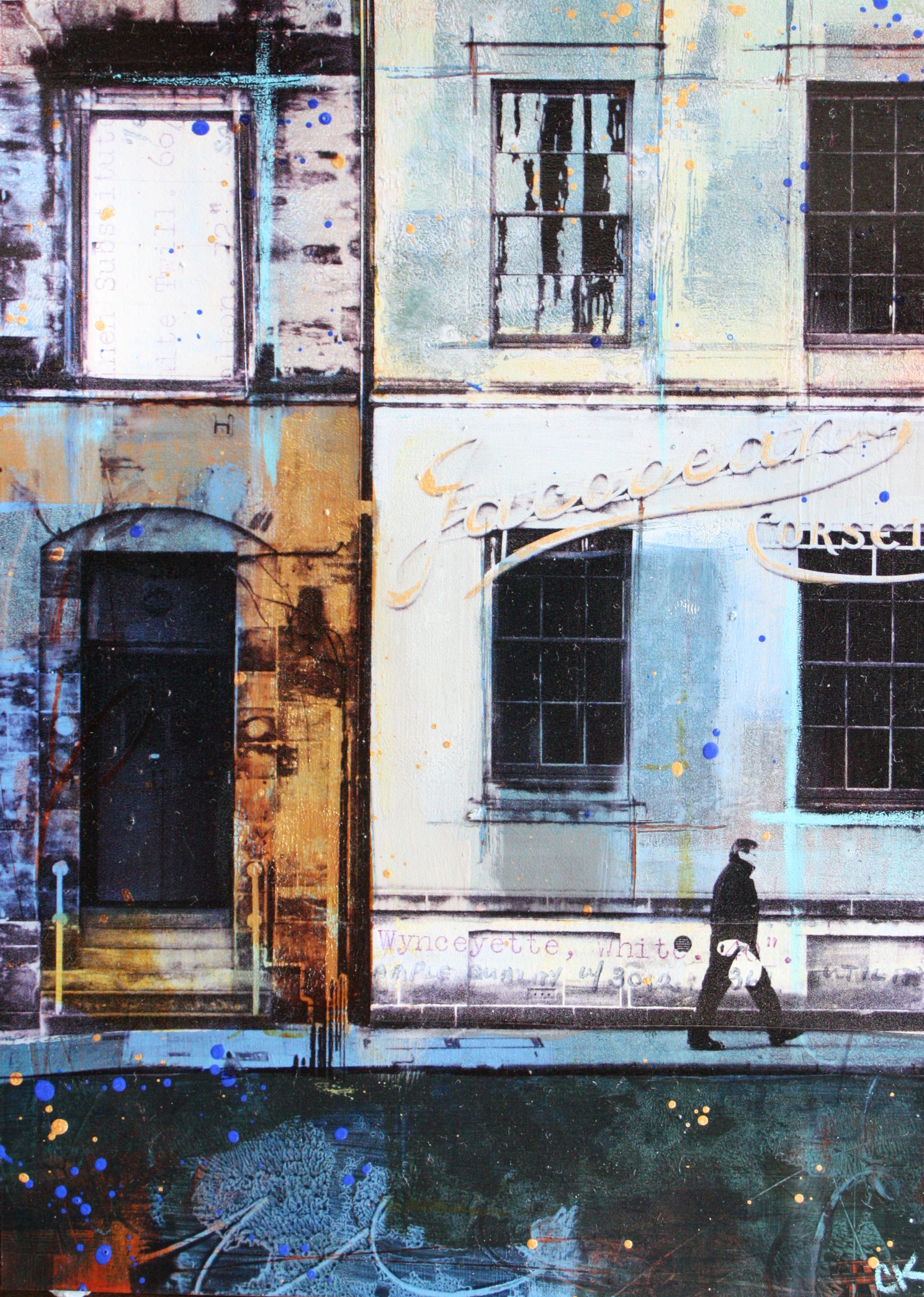 'Glasgow Streetscape #9' by artist Claire Kennedy